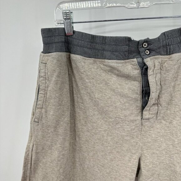 CARBON 2 COBALT lounge pants pajamas bottoms elastic waist pockets casual L - Picture 5 of 11